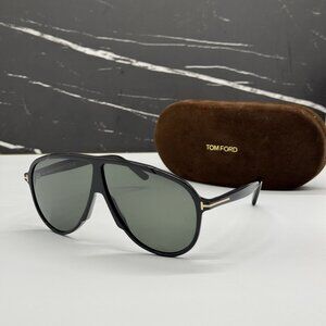 NEW TOM FORD VLADIMIR TF1211 01N BLACK MEN SUNGLASSES FT1211 01N